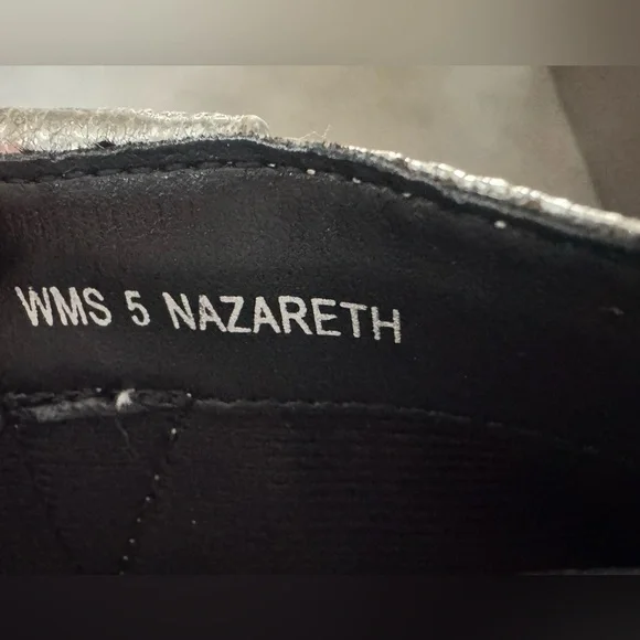 NEW DV Dolce Vita Womens NAZARETH silver Western Mid-Calf Boots size 5 - Picture 8 of 9